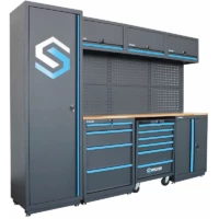 Mobilier d'atelier 4 éléments plateau bois - 247 outils