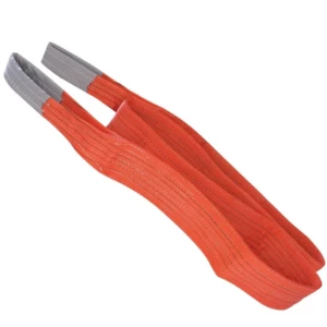 Elingue plate avec boucles 150 mm 5T 4 mètres rouge