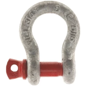 Manille lyre avec axe vissé à œil 19mm 3,25T grade 80