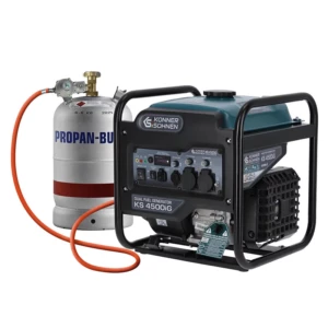 Groupe électrogène essence-gaz inverter 4,5 kW KONNER SOHNEN Groupe électrogène essence-gaz inverter 4,5 kW KONNER SOHNEN