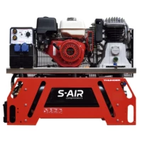 Compresseur thermique essence 13CV 3,5 kVA mono NUAIR