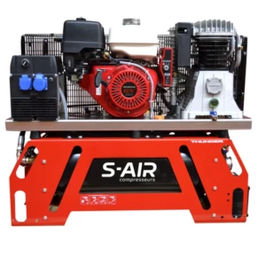 Compresseur thermique essence 13CV avec génératrice 5 kVA