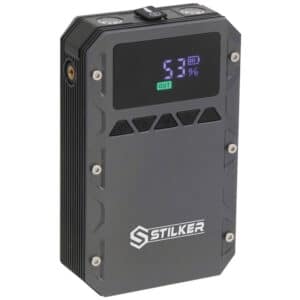Booster 12V 800A avec power bank 8000 mAh et gonfleur STILKER