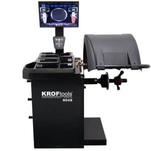 Équilibreuse pneu voiture automatique avec laser KROFTOOLS