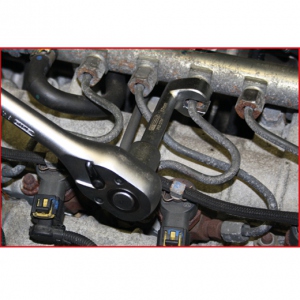 Clé spéciale - pour conduites d'injection - entraînement 1/2 - 17mm