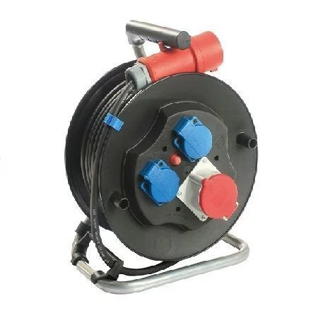 Prolongateur Chacon HO7RN-F 3x1.5mm² 10m Noir - Intérieur & Extérieur 3500W